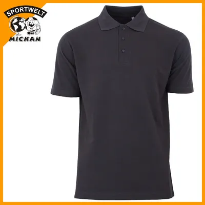 Produktbild von Promodoro Men‘s Polo Piqué Poloshirt Gr.L graphite (4400-44)