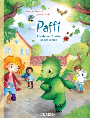Produktbild von Paffi. Ein kleiner Drache in der Schule