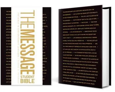 Zdjęcie produktu dla The Message Student Bible (Hardcover)