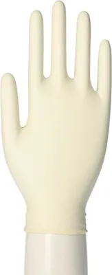Produktbild von Papstar Handschuhe weiss Latex blanko nicht pudrig 100 Stück Gr. XL