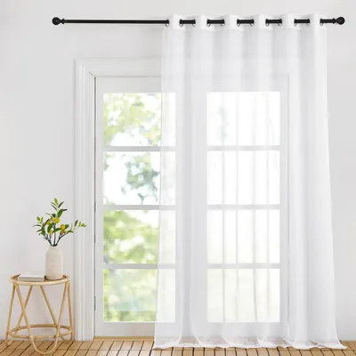 Obrázek produktu pro Závěs jako prostorový členič, průsvitný, bílý, rozměry 200 x 245 cm
