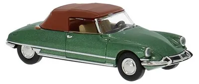 Produktbild von Brekina PKW Citroen DS Cabrio Chapron geschlossen in grün (F) 14238