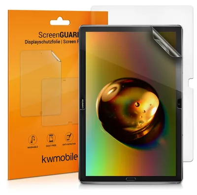 Produktbild von kwmobile 2x Tablet Schutzfolie kompatibel mit Huawei MediaPad M5 Lite 10 Folie - Full Screen Protector - Tablet Displayfolie entspiegelt