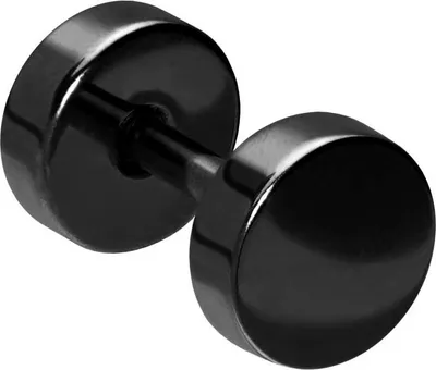 Produktbild von Titan Fake Plug Schwarz Discgröße: 6mm