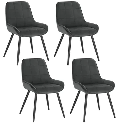 Produktbild von Esszimmerstühle - Stühle - Esszimmerstühle - Küchenstühle - Polsterung - Ergonomisches Design - Stahlrahmen
