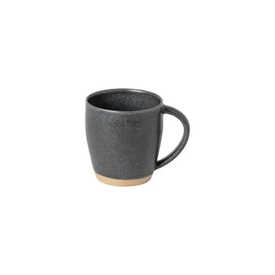 Imagen del producto de Taza de cerámica Arenito, color antracita, 36 cl. Taza para café