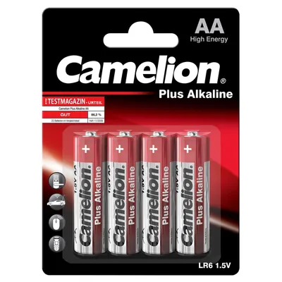 Image de Mignon Alkaline Blister de 4 piles Camelion