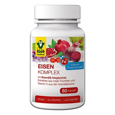 Immagine prodotto di Complesso di ferro in capsule 80 Capsule 40g