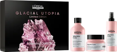 Obrázek produktu pro L'Oréal Professionnel Serie Expert Vitamino Color Trio XMAS Coffret - šampon 300ml + maska 250ml + sprej 10 v 1 190ml