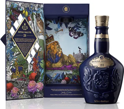 Image de Royal Salute 21 Years Old THE SIGNATURE BLEND 40% Vol. 0,7l en boîte cadeau