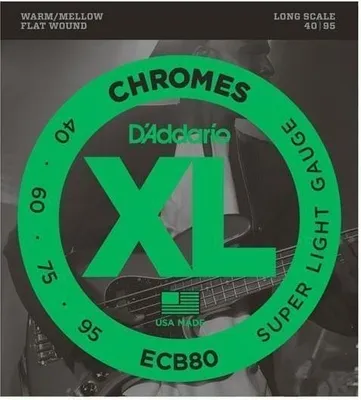 Obrázek produktu pro D'Addario ECB80 Struny pro baskytaru