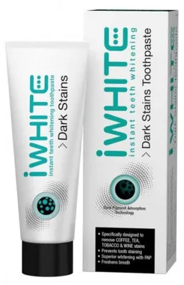 Obrázek produktu pro Zubní pasta Iwhite Dark Stains Pack 75ml Kartáček
