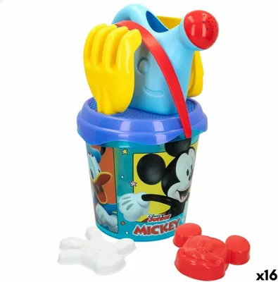 Produktbild von Strandspielzeuge-Set Mickey Mouse Ø 18 cm (16 Stück)