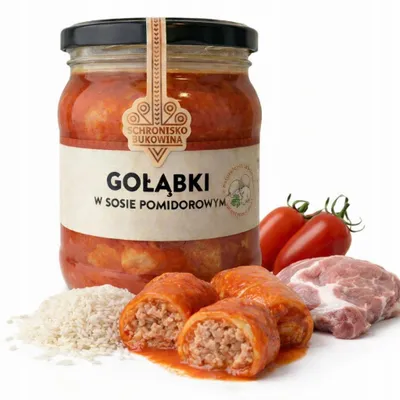 Produktbild von Gefülltes Kraut in Tomatensoße 400g- Schronisko Bukowina