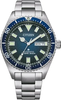 Produktbild von Citizen Uhr NY0129-58LE Edelstahl Blau