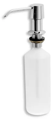 Zdjęcie produktu dla Dozownik do detergentu do mycia naczyń Novaservis, pojemność 500 ml, chrom