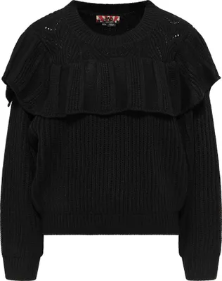 Image de Pull pour femmes ASHDOWN - noir, taille XL/XXL