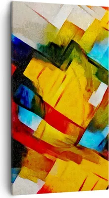 Produktbild von Bild auf Leinwand - Leinwandbild - Abstraktion modern - 45x80cm - Wand Bild - Wanddeko - Wandbilder - Leinwanddruck - Bilder - Kunstdruck - Wanddekoration - Leinwand bilder - Wandkunst - PA45x80-3451
