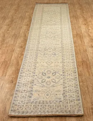 Produktbild von Teppich ZIEGLER-ORIGINAL | Farbe: Beige; Größe: 81x401 cm | strapazierfähig und leicht zu reinigen | Wohnzimmer | Schlafzimmer