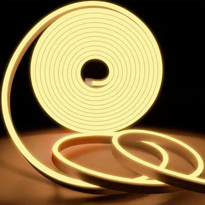 Obrázok produktu pre Flexibilný LED reťazec, teplá biela – 2 m, vodotesný, s konektorom a ovládačom, pre interiér aj exteriér