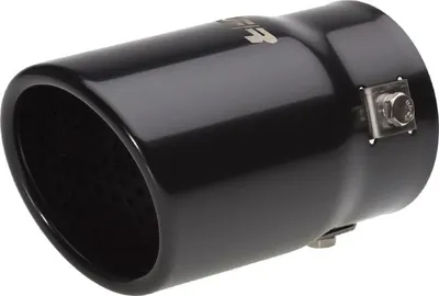 Imagen del producto de Simoni Racing, embellecedor de escape TRX/21N, tubo de escape, embellecedor, diámetro 76 mm, 80 mm, 128 mm, ovalado, recto, color , acero inoxidable