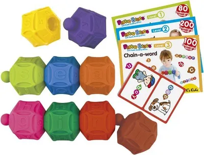 Zdjęcie produktu dla ND19_KA10672 Klocki Popboblocs - Literki