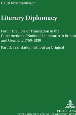 Produktbild von Literary Diplomacy I. Literary Diplomacy II