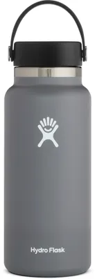 Produktbild von Hydro Flask Hydro Flask Wide Mouth Flex Cap Trinkflasche (946 ml) - Stone