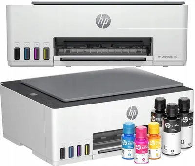 Produktbild von HP Smart Tank 580 Multifunktionsdrucker A4, WLAN, Bluetooth für Zuhause/Büro