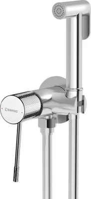 Produktbild von Sapho Solaria Unterputz-Bidetarmatur mit Brausestop, Rund, Chrom