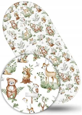 Produktbild von Babymam Spannbettlaken Kinderwagen Wiege 38x80cm Baumwolle