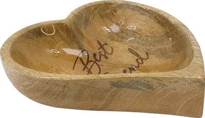 Produktbild von Nobby Holznapf "HEART", rutschfest 16 x 16 cm; ca. 280 ml