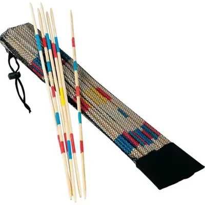 Produktbild von Natural Games Riesenmikado, Länge ca. 50 cm, Geschicklichkeitsspiel, ab 2 Spieler, 41-teilig, ab 5 Jahren Sonstige