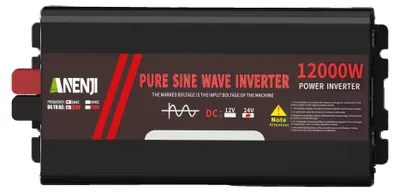 Obrázok produktu pre Menič, prenosný dizajn, efektívna konverzia energie, 12 000 W, 24 V