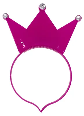 Produktbild von 1x LED Haarreif Krone in 7 Farben, blinkend und Leuchtend, Prinzessin, König, Party / Karneval / Geburtstag / Motto Party / Fasching (lila)