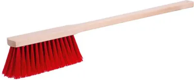 Image de Balayette CRW BN40, nylon, manche en bois allonge 60 cm