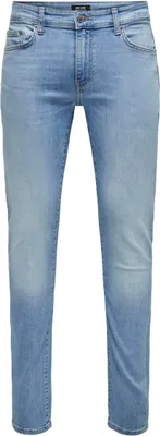 Produktbild von ONLY & SONS Stretch Denim Jeans Pants Bleached Design Hose ONSLOOM Größe: 32W / 34L
