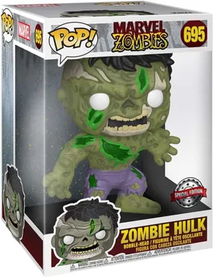 Immagine prodotto di Marvel Comics Super Sized Funko POP! figura da collezione in PVC - Zombie Hulk 25 cm)