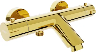 Image de Mélangeur bain thermostatique Kai, or (77300-50)