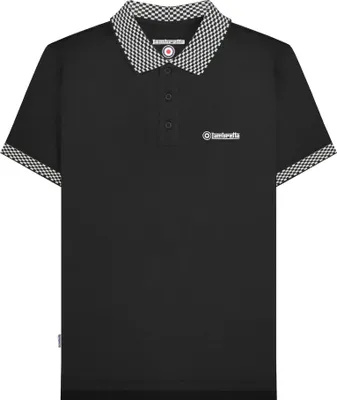 Produktbild von Lambretta - "SS25" Poloshirt für Herren LB278 (3XL) (Schwarz)