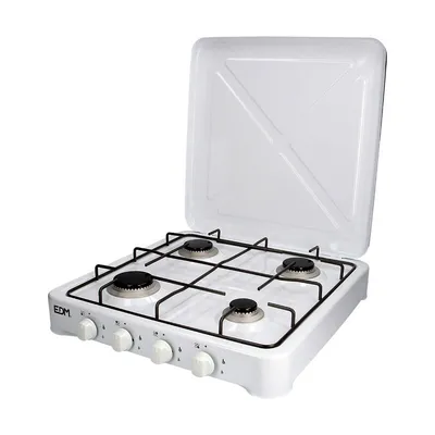 Obrázok produktu pre Plynový sporák EDM 07422 biely 1500 W