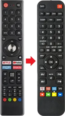 Produktbild von Fernbedienung geeignet für STRONG SRT32HD5553 | SRT32HD5553HD-A
