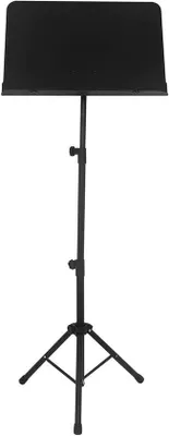 Produktbild von Notenständer - Notenhalter - Übungsmusik - Verstellbare Höhe - 147,5 cm - Schwarz
