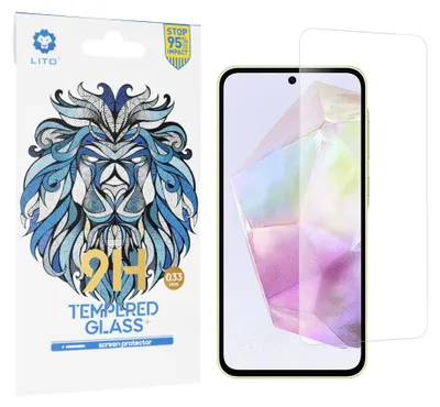 Obrázek produktu pro LITO 2,5D 9H Tempered Glass Classic Screen Protector pro Samsung Galaxy A55/A35 - Transparentn