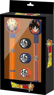 Obrázek produktu pro Sada 4 psacích potřeb Dragon Ball