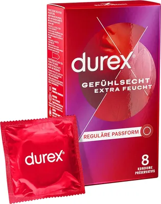 Immagine prodotto di Durex Sensitive Extra Moist Preservativi 8 pezzi