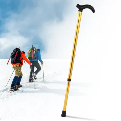 Obrázek produktu pro Hliníková teleskopická vycházková hůl, ultralehká a protiskluzová, pro každodenní použití, turistiku a trekking
