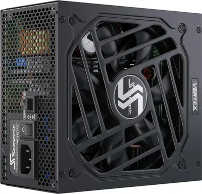Produktbild von Seasonic Vertex GX-1200, 1200 W, 100 - 240 V, 50 - 60 Hz, 15 - 7.5 A, 125 W, 1200 W