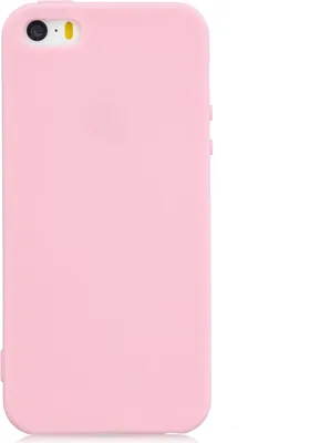 Produktbild von für iPhone 5/5S/SE Lovely Candy Color Matte TPU Anti-Scratch rutschfeste Schutzhülle Zurück Case dark pink