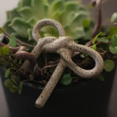 Produktbild von Blumendeko Bow - beige